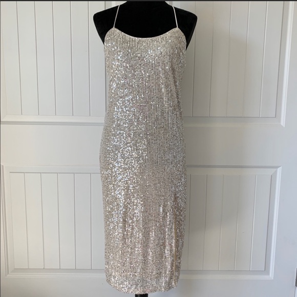 Midi Sequin Dress - Picture 10 of 13